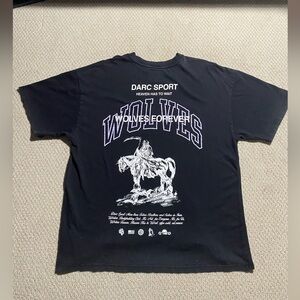 Darc Sport Black Wolves Graphic Tee